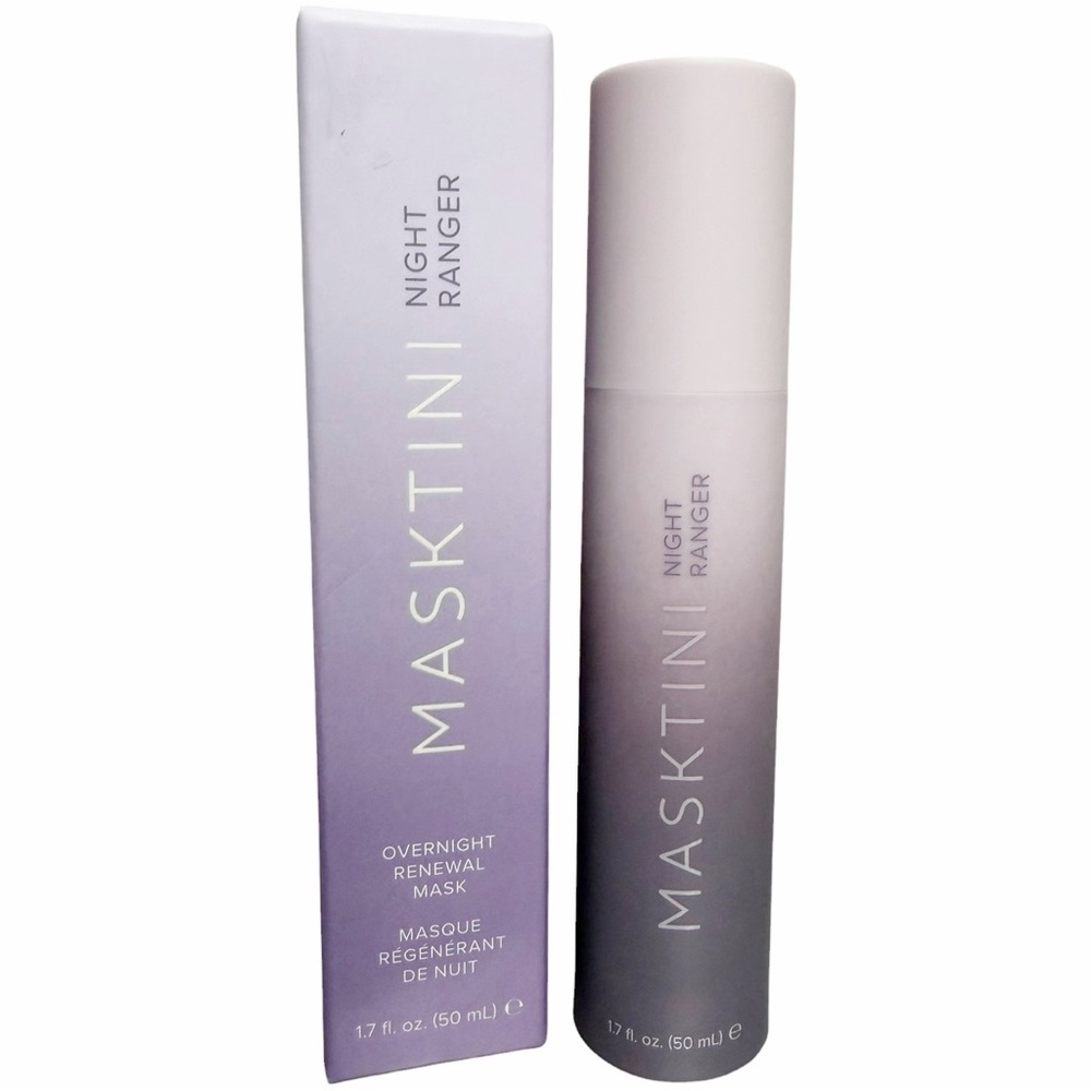 MASKTINI Night Ranger Overnight Renewal Mask ~ Full Size 1.7 fl oz ~ New in Box